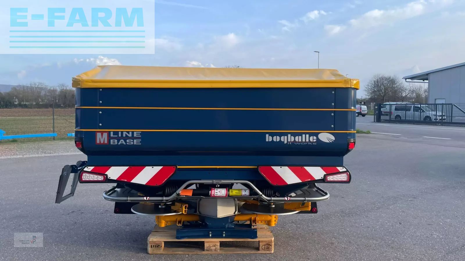 Bogballe m35 Fertiliser spreader