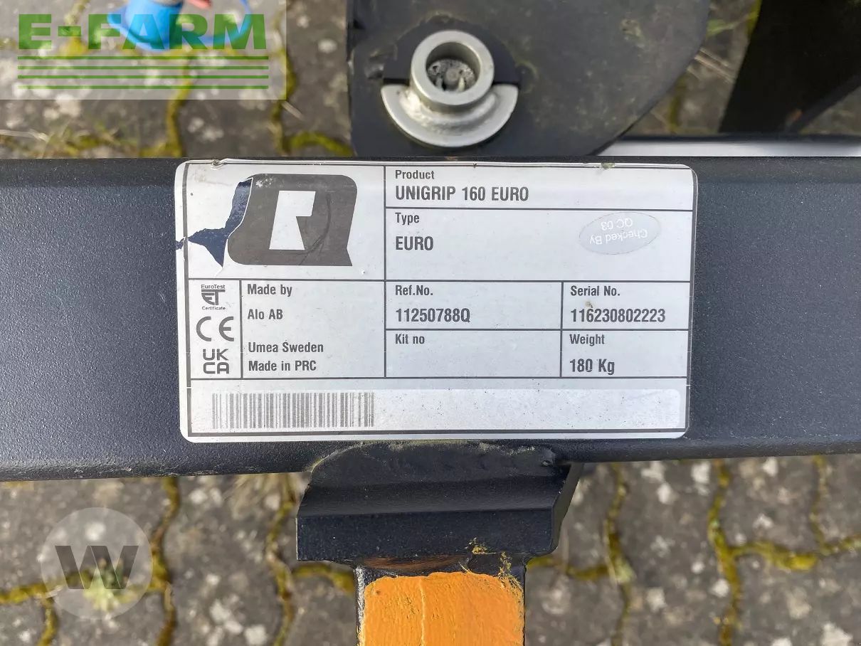 Alö unigrip 160 euro Attachment €1,850