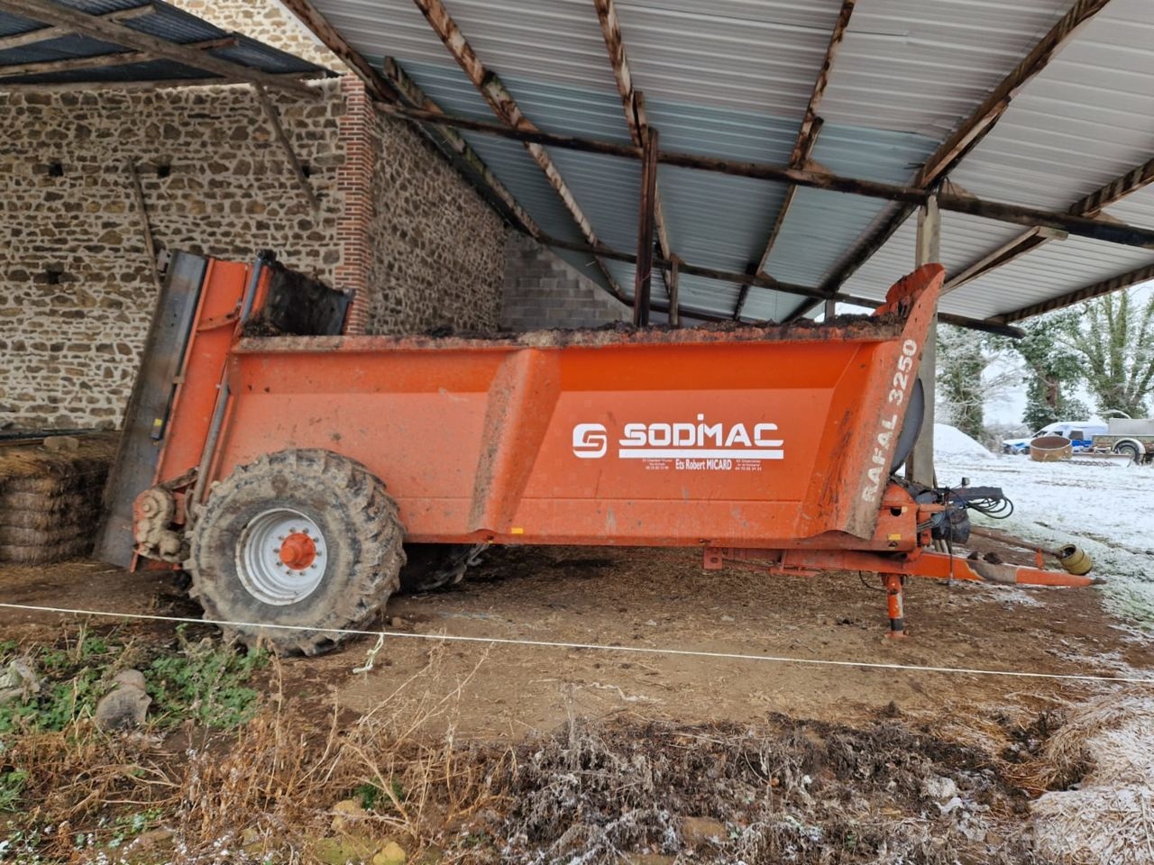 sodimac rafal 3250 manure_compost_spreader 22 500 €