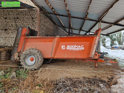 E-FARM: sodimac rafal 3250 - Manure and compost spreader - id SPKG7UF - €22,500 - Year of construction: 2017 - France