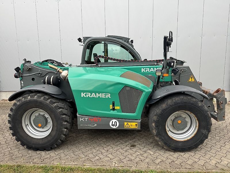 E-FARM: KRAMER kt 457 - Telehandler - id MSEC7UD - €81,500 - Year of construction: 2022 - Engine hours: 2,372,Engine power (HP): 136,Germany