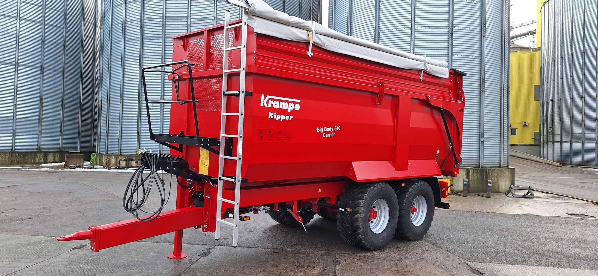 E-FARM: Krampe BB540 - Pótkocsi billencs - id MK6UBR7 - 39 699 EUR - Gyártási év: 2024 - Lettország
