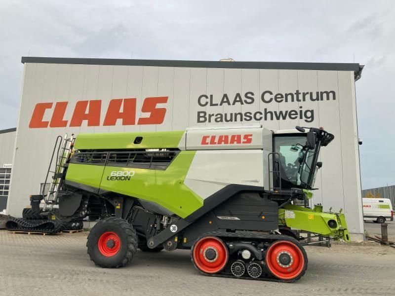 E-FARM: Claas Lexion 6800 - Moissoneuse-batteuse - id PUACRL1 - Année: 2020 - Lecture du nombre d'heure: 1 389,Puissance du moteur (chevaux): 462,Allemagne