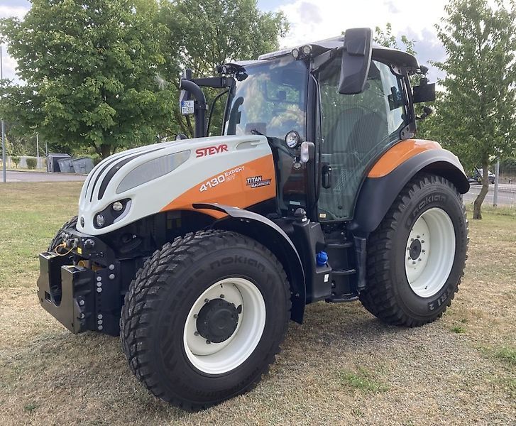 E-FARM: Steyr Expert 4130 CVT - Tractor - id 7WHSDIX - 62.600 EUR - Anul: 2022 - Citeste ore: 144,Muterea motorului: 131,Germania