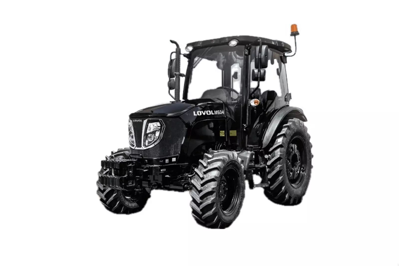 E-FARM: LOVOL micro tracteur m504-cabine-noir lovol - Tracteur - id N5DHQQZ - Puissance du moteur (chevaux): 50 - France