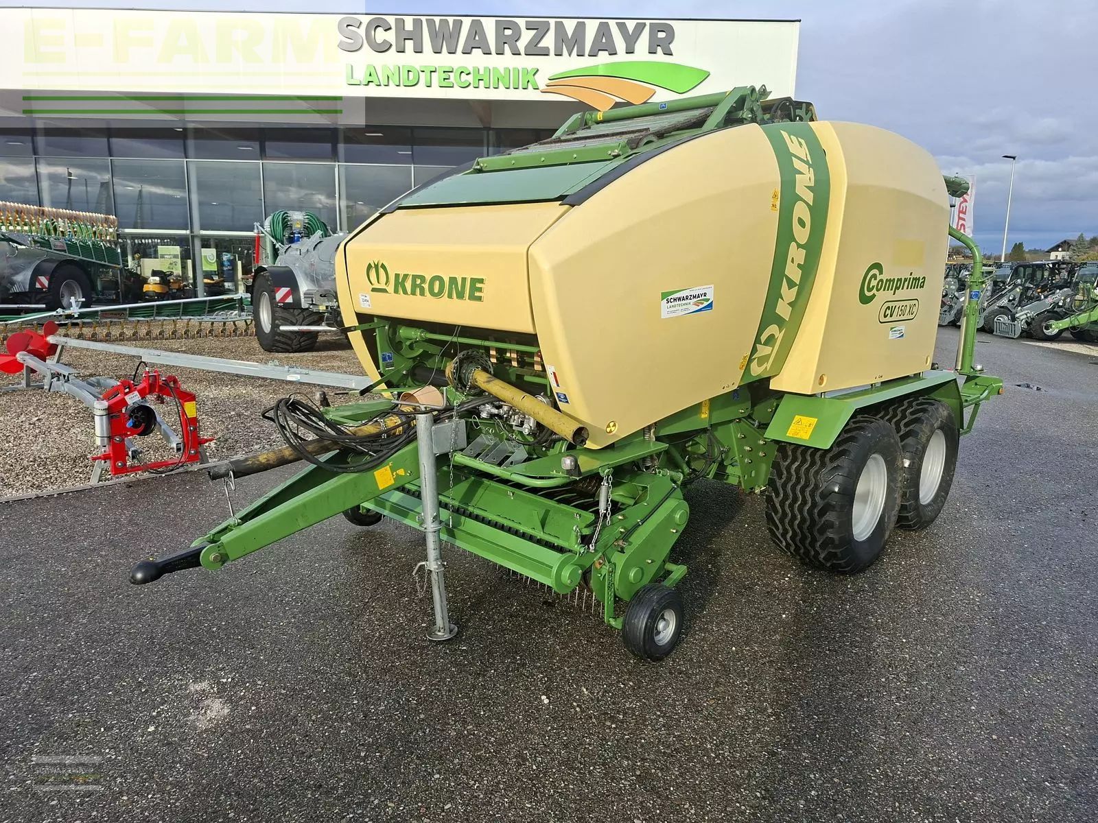 Krone Comprima CV 150 XC Baler €39,917