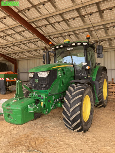 E-FARM: John Deere 6155 R - Tractor - id 5KHGTK8 - €109,000 - Year of construction: 2019 - Engine hours: 3,100,Engine power (HP): 155,France