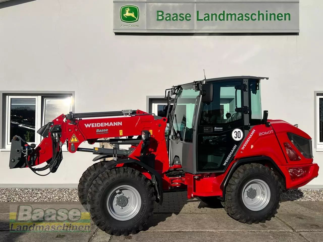 Weidemann 2060t kabine teleskop 30km Telehandler €67,000