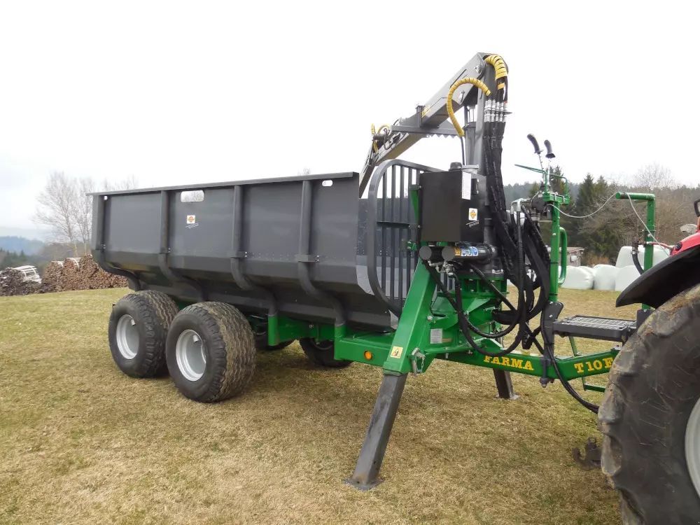 Farma t 10 f Przyczepa leśna 21 150 €