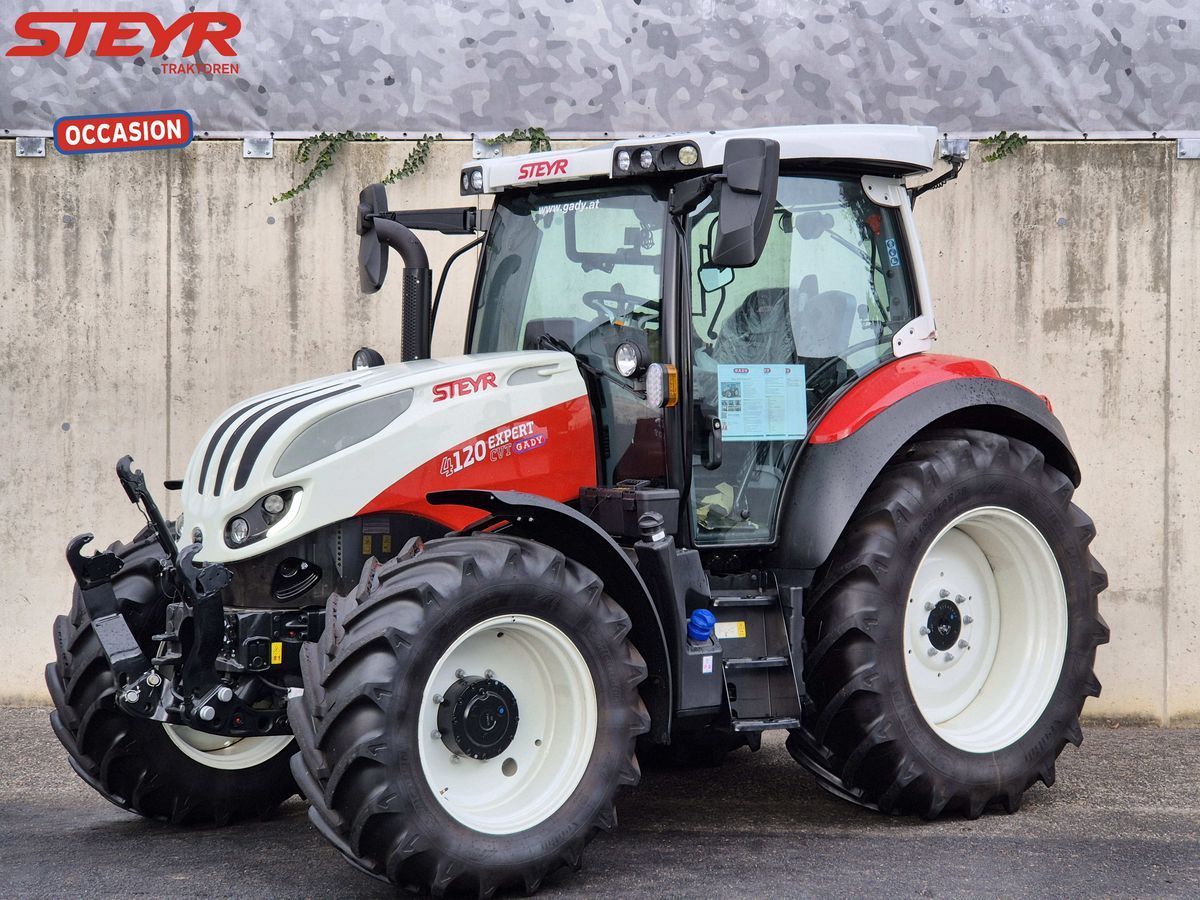 E-FARM: Steyr Expert 4120 CVT - Trattore - id NMPZMQ6 - 92.334 € - Anno di costruzione: 2024 - Ore: 6,Potenza del motore: 120,Austria