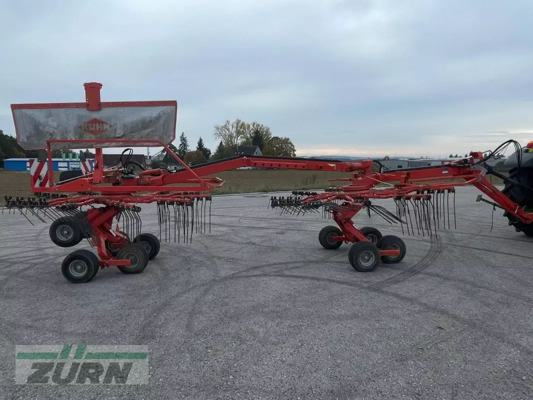 E-FARM: Kuhn GA 6632 - Andaineur - id L7MD3AQ - 10 000 € - Année: 2011 - Allemagne