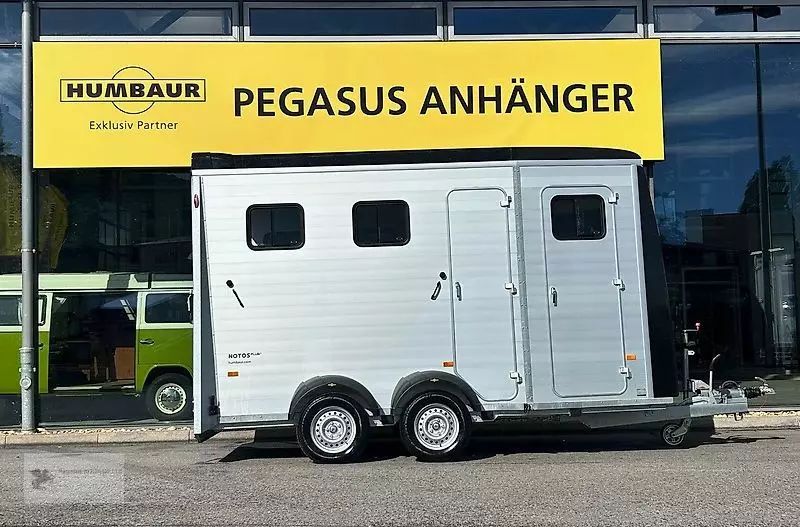 E-FARM: Humbaur notos plus 2 pferdeanhännger 3,5t alu neu - Trailer - id IKJEAS3 - €18,487 - Year of construction: 2023 - Germany