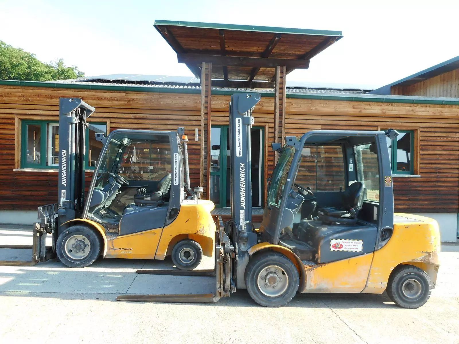 E-FARM: JUNGHEINRICH dfg430 + dfg435 triplex + ss + zv ( mitsubishi m - Chariot élévateur - id S9GRGI2 - 9 900 € - Année: 2013 - Lecture du nombre d'heure: 7 453,Autriche