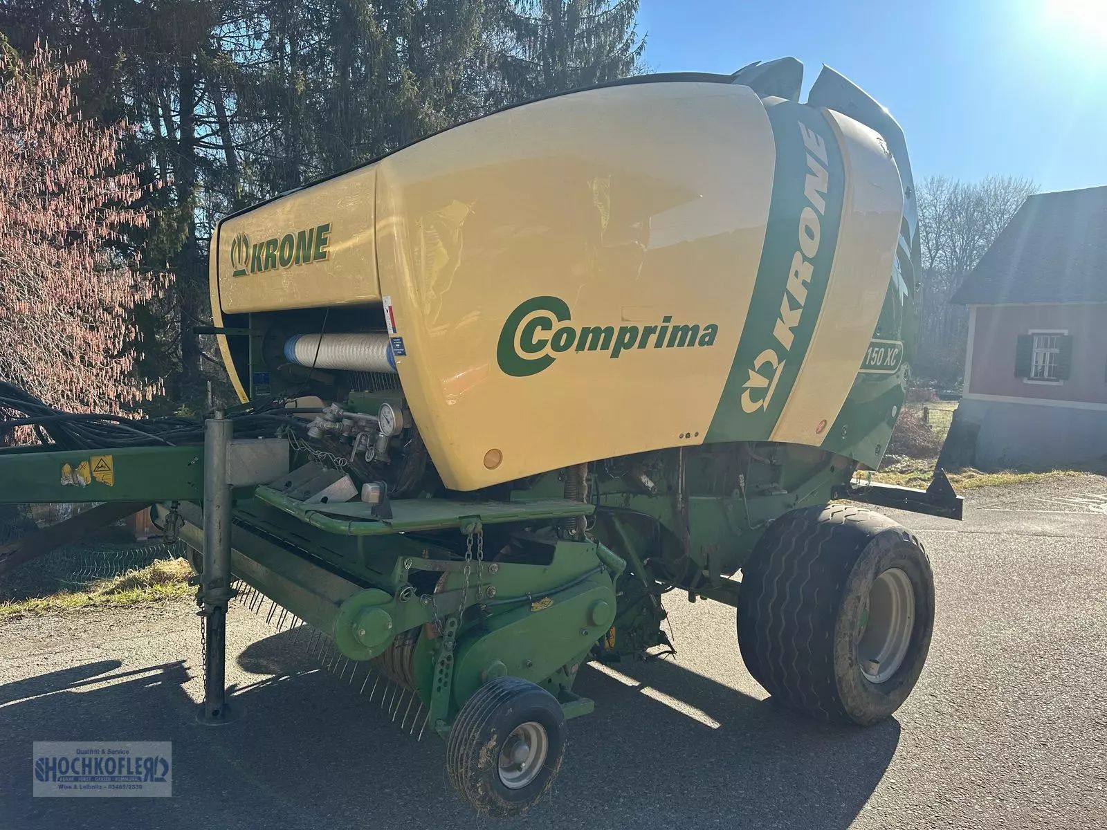 E-FARM: Krone Comprima V 150 XC - Πρέσσα - id LVU7T4P - 21.681 € - Χρονία: 2012 - Αυστρία