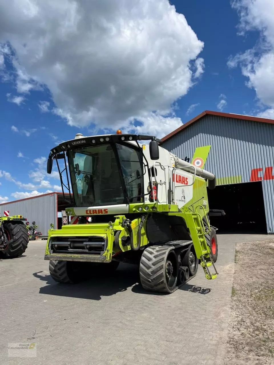 E-FARM: Claas Lexion 760 - Moissoneuse-batteuse - id AERGIUF - 139 000 € - Année: 2012 - Lecture du nombre d'heure: 2 562,Puissance du moteur (chevaux): 530,Allemagne