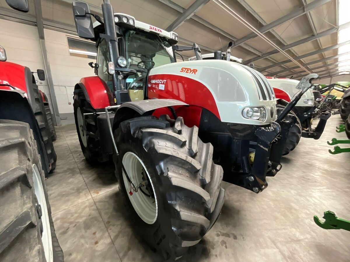 E-FARM: Steyr CVT 6240 - Traktor - id IYZSWQE - Baujahr: 2018 - Abgelesene Motorstunden: 4.601,Deutschland