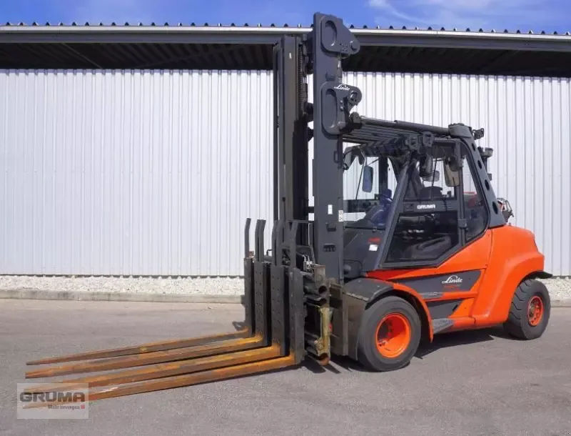 E-FARM: Linde h 80 t/900 evo 396-03 - Carretilla elevadora - id 4QBQF3X - 42.500 € - Año: 2020 - Horas: 9078,Alemania