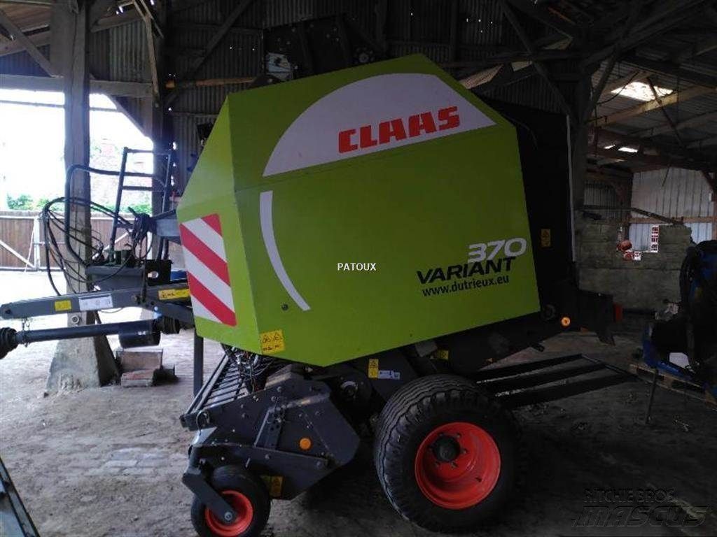 E-FARM: Claas Variant 370 - Πρέσσα - id 1V6KDK4 - 16.500 € - Χρονία: 2012 - Συνολικός αριθμός παραχθέντων δεμάτων: 11.862,Γαλλία
