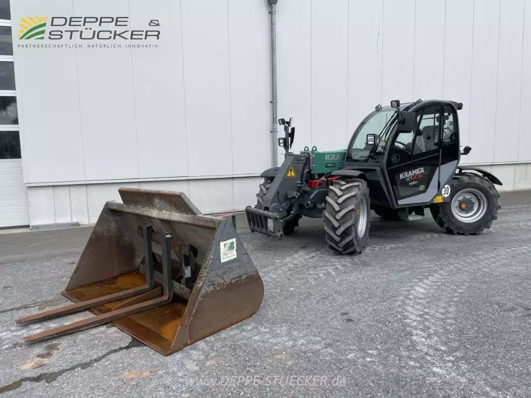 E-FARM: KRAMER kt 276 - Manipulador telescópico - id N4PGDLT - 72.750 € - Año: 2022 - Horas: 261,Potencia del motor: 75,Alemania