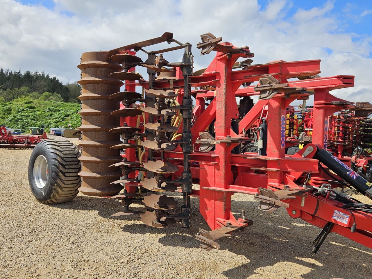 Sumo trio 4.5 metre trailed primary cultivator, 9 leg, 2010 Cultivator €33,995