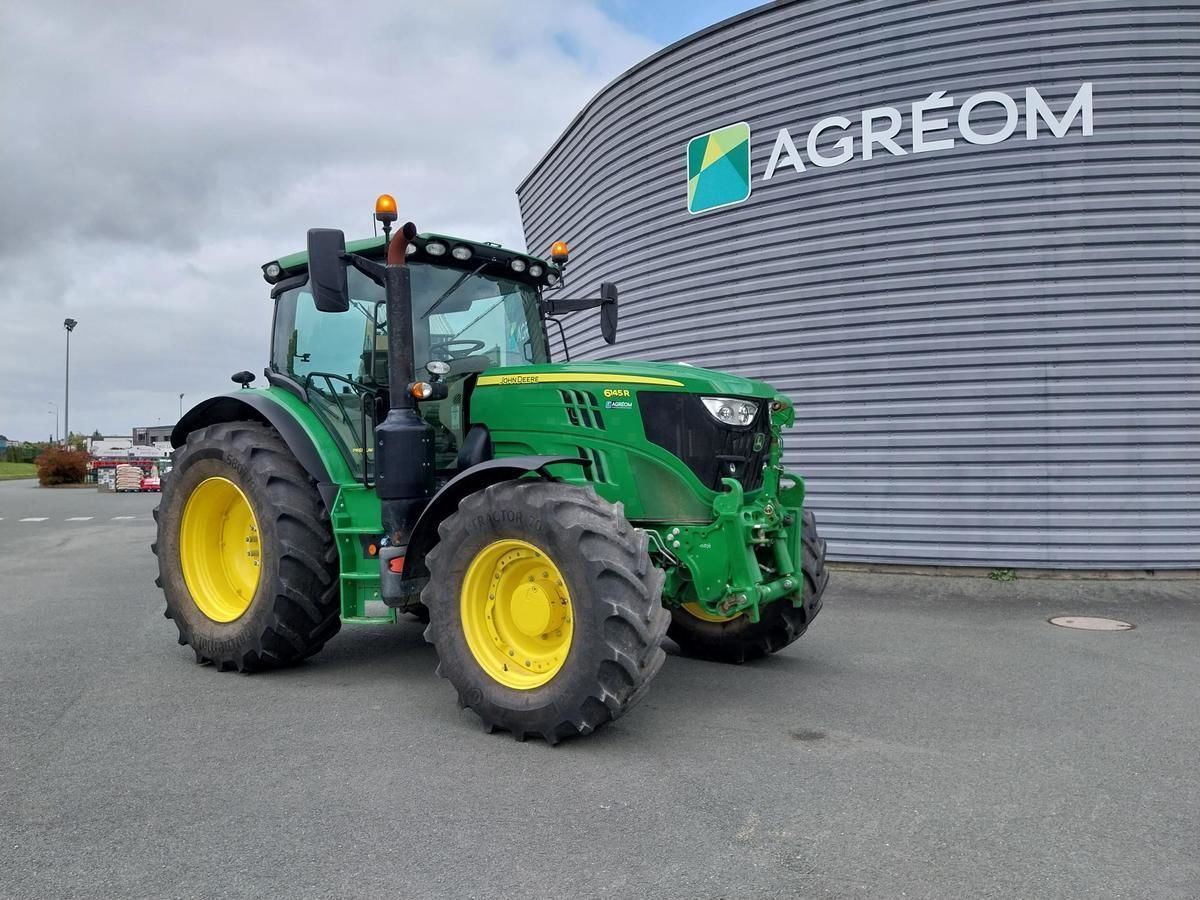 E-FARM: John Deere 6145 R - Tracteur - id GDUQPDQ - Année: 2021 - Lecture du nombre d'heure: 2 323,Puissance du moteur (chevaux): 145,France