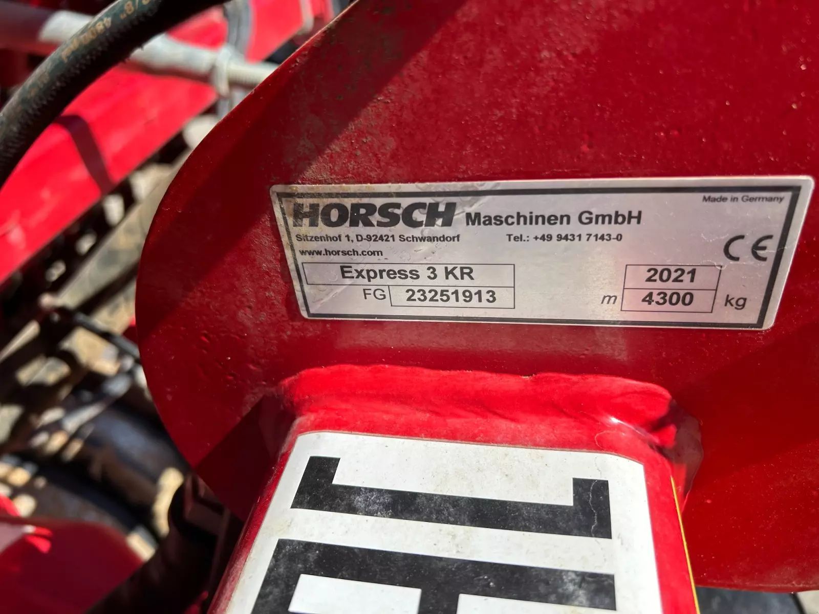 HORSCH Express 3 KR Kombinuota sėjamoji 35 462 €
