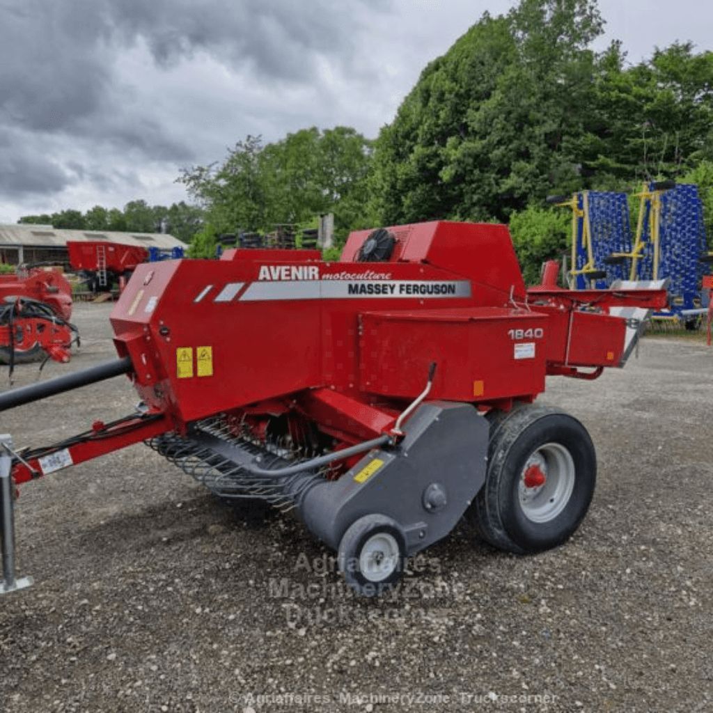 E-FARM: Massey Ferguson 1840 - Baler - id 34FIKGQ - €22,000 - Year of construction: 2021 - Total number of bales produced: 60,000,France