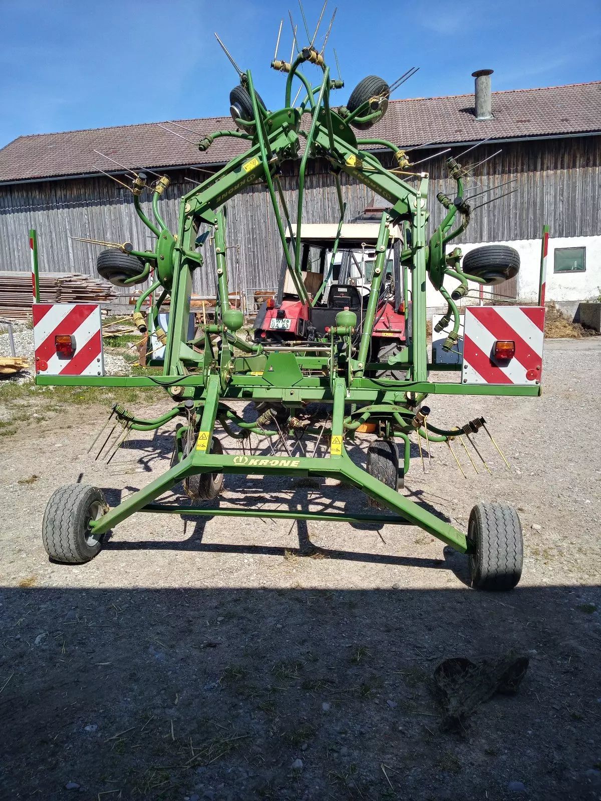 Krone kw 7.70/6x7 Karuzelowy przetrząsacz do siana 6500 €