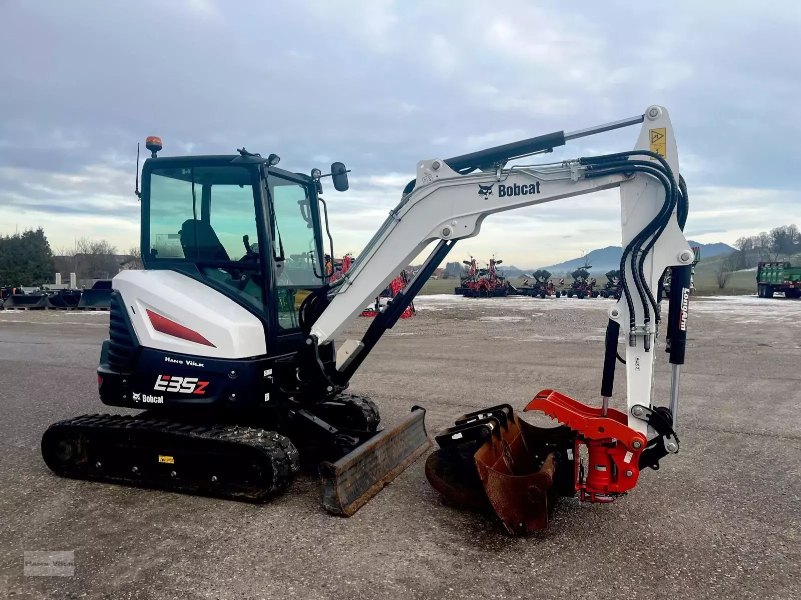 E-FARM: Bobcat e35z - Mini kotrógép - id NWVA2FQ - 49 496 EUR - Gyártási év: 2023 - Németország