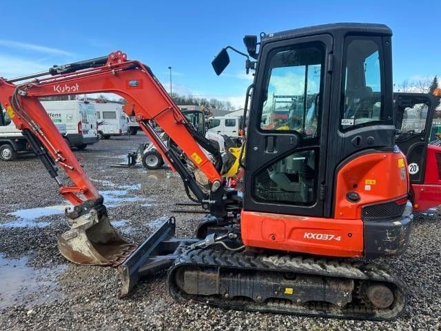 Kubota kx 037-4 hi minibagger 25.500 eur Mini excavator €25,500