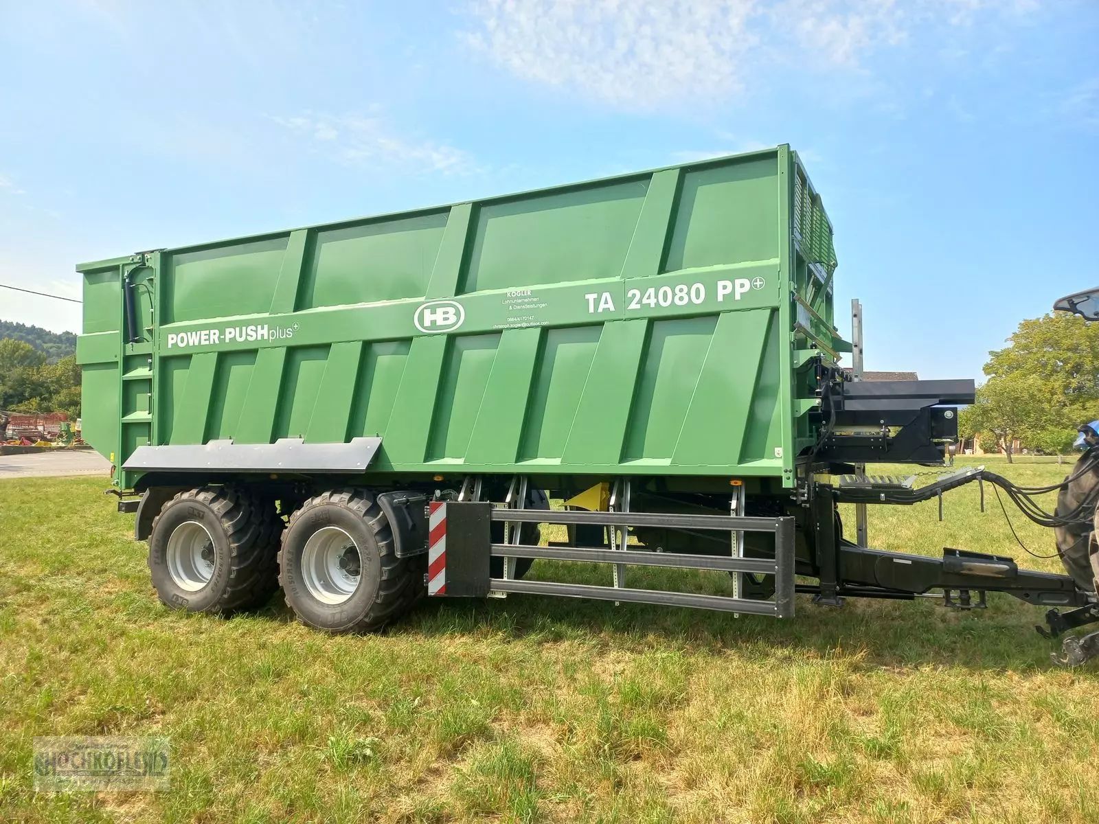 E-FARM: BRANTNER powerpush 24080 + - Lade-/Silierwagen - id 37LBS42 - 63.333 € - Baujahr: 2022 - Österreich