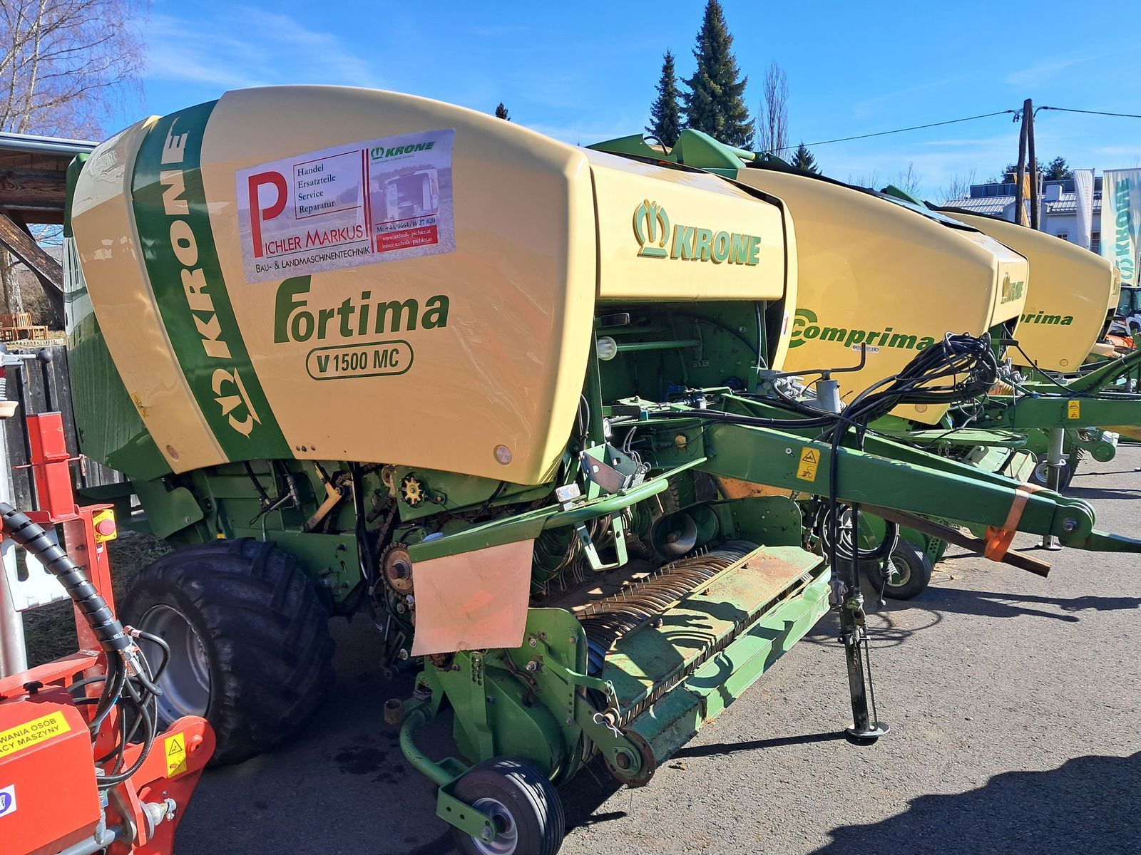 Krone Fortima V 1500 MC Πρέσσα 20.600 €