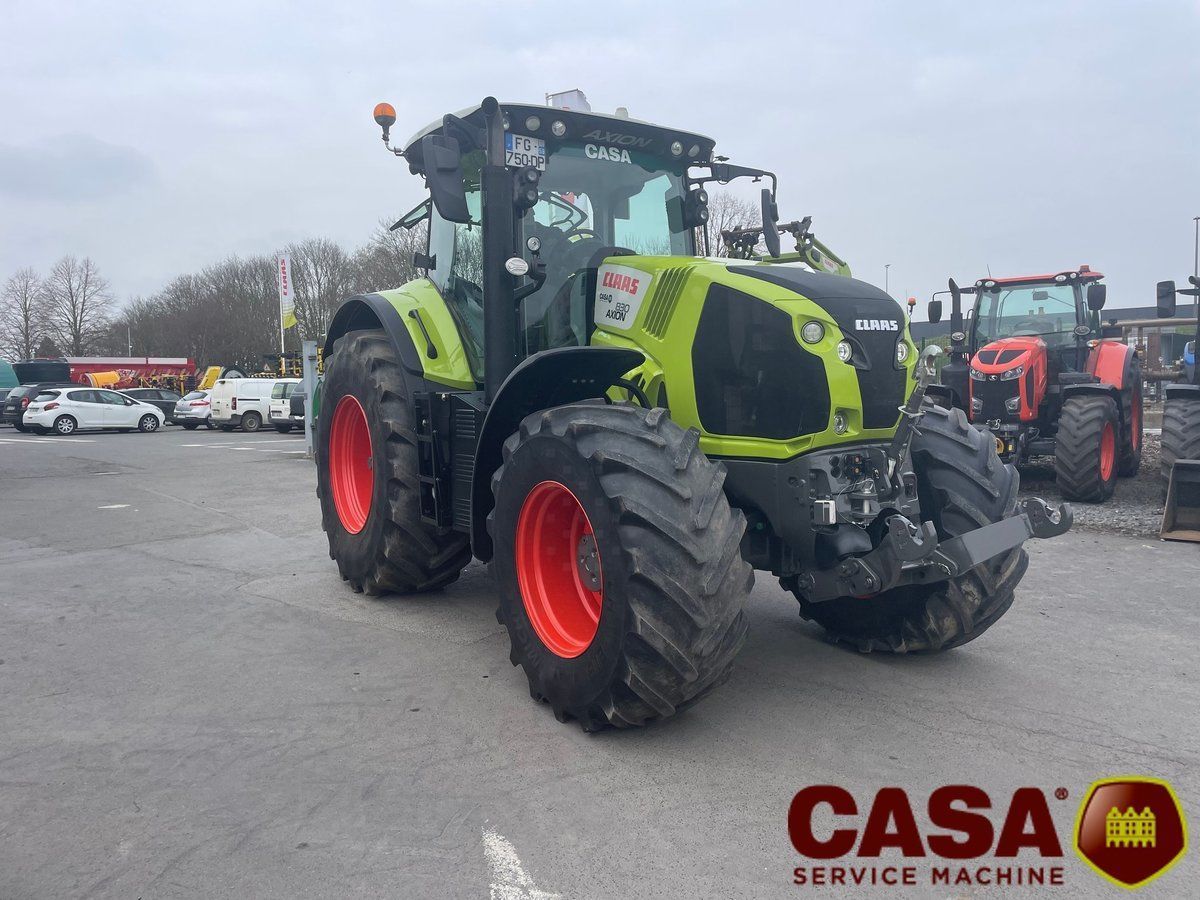 E-FARM: Claas Axion 830 - Tractor - id 8BVBANZ - €123,000 - Year of construction: 2019 - Engine hours: 2,500,Engine power (HP): 235,France
