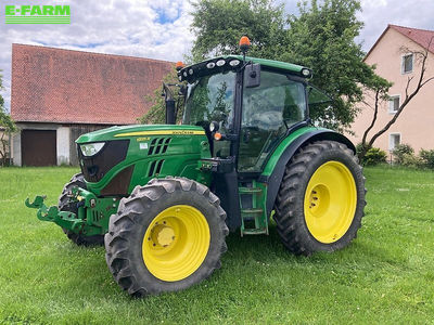 E-FARM: John Deere 6125 R - Tractor - id RL8DZMJ - €69,000 - Year of construction: 2013 - Engine hours: 7,770,Engine power (HP): 145,Germany