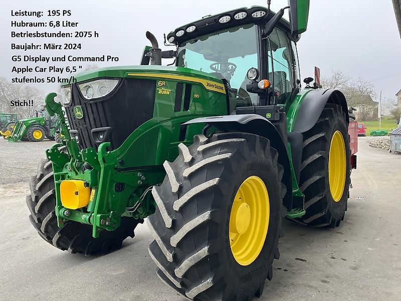 John Deere 6R 195 Tractor €152,000