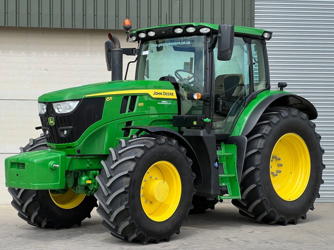 E-FARM: John Deere 6R 185 - Traktor - id ATADT6H - 138.008 € - Produktionsår: 2024 - Motortimer: 1.079,Storbritanien