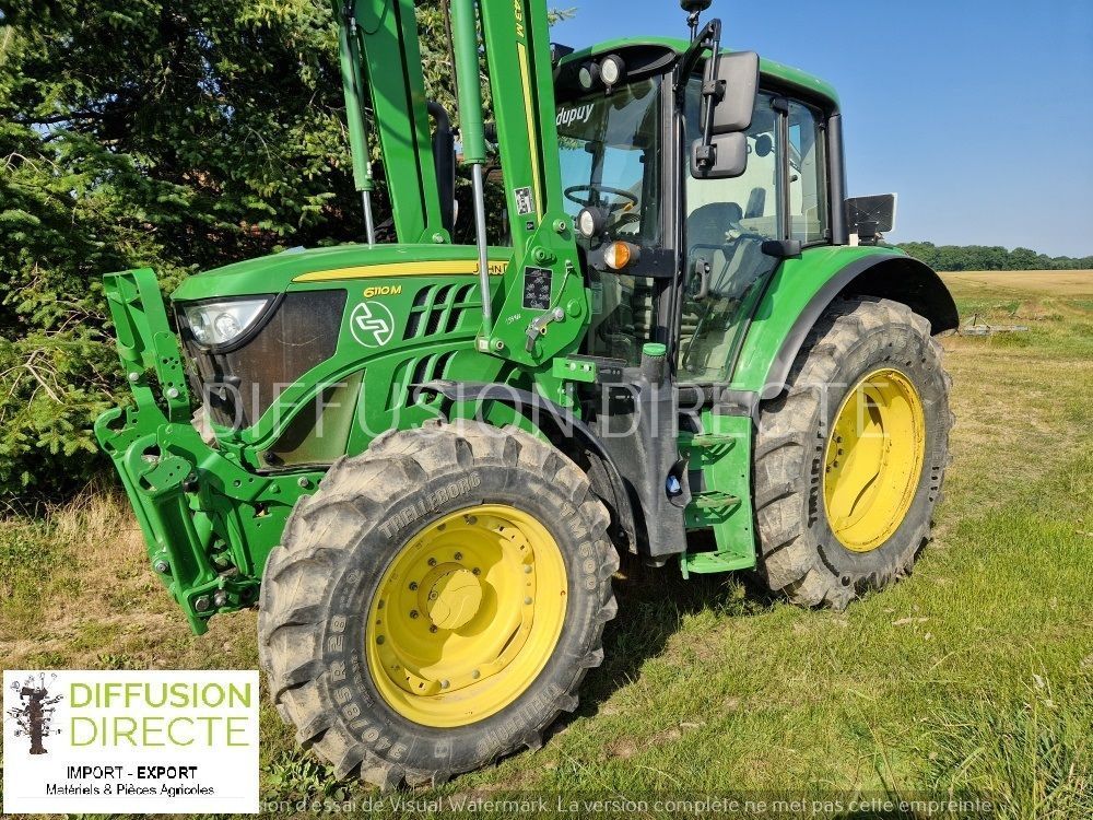 John Deere 6110 M Tractor €75,000