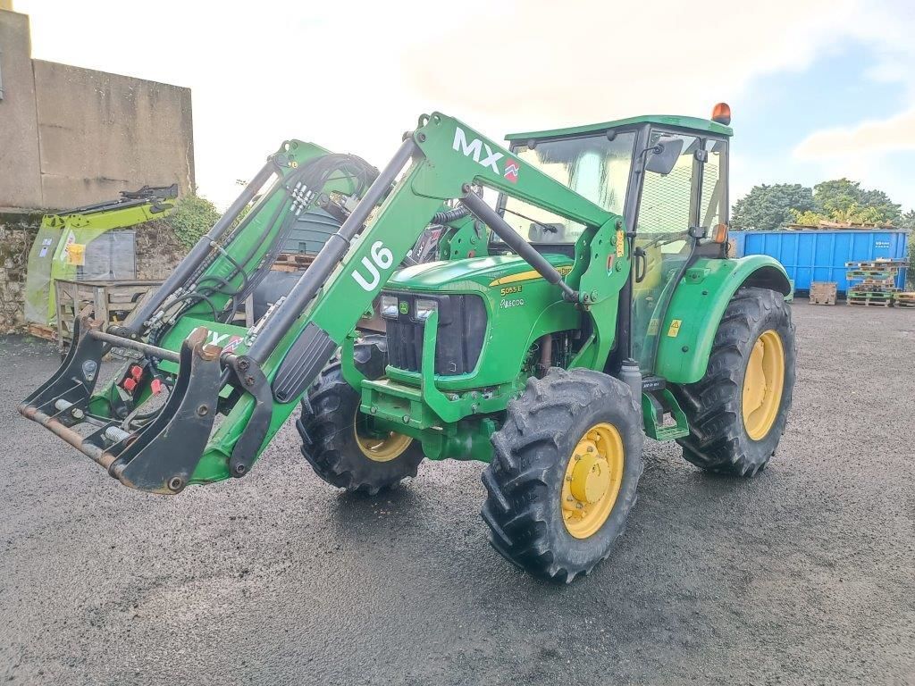 E-FARM: John Deere 5055 E - Tractor - id PJ2A6AN - €24,000 - Year of construction: 2012 - Engine hours: 1,280,Engine power (HP): 50,France