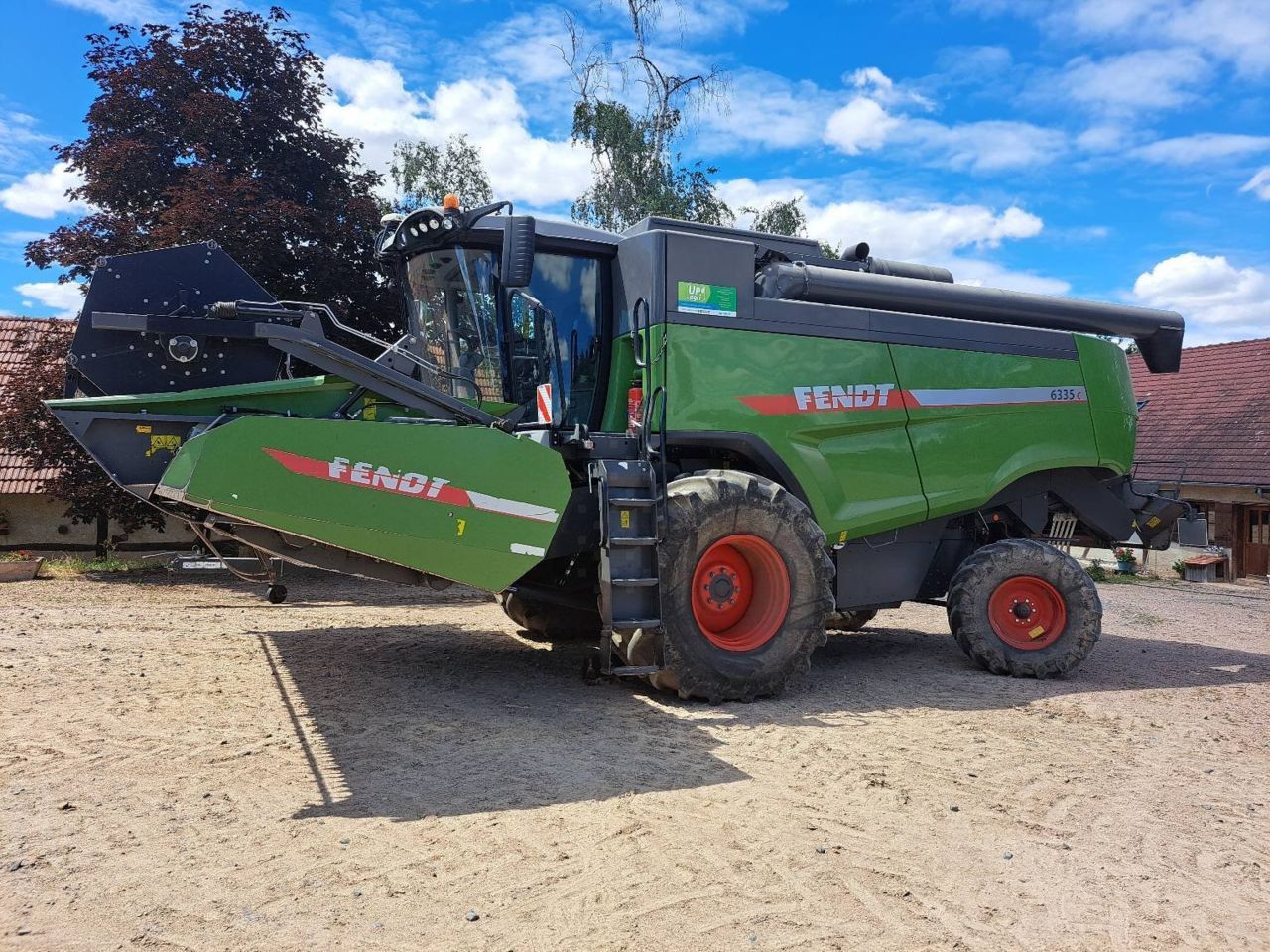 Fendt 6335 C Cosechadora