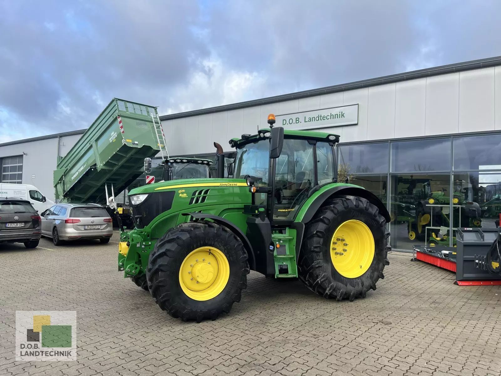 E-FARM: John Deere 6155 R - Tractor - id NEMNHDL - €135,000 - Year of construction: 2022 - Engine hours: 1,270,Engine power (HP): 195,Germany