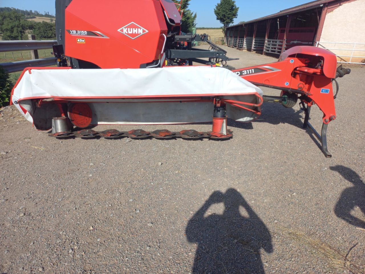 Kuhn gmd 3111 ff Sekačka 8 000 €