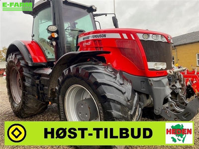 E-FARM: Massey Ferguson 8740 Dyna-VT Exclusive - Tractor - id Q5IGXBG - €97,164 - Year of construction: 2018 - Engine hours: 5,154,Engine power (HP): 400,Denmark