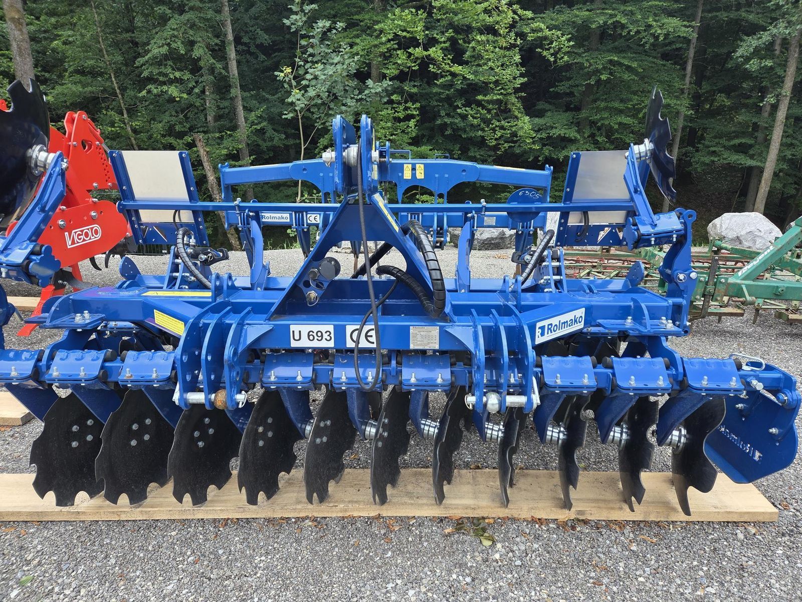 Rolmako u 693 Disc harrow €7,659