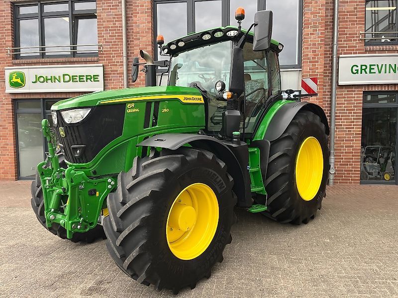 E-FARM: John Deere 6R 250 - Traktor - id 883WZC1 - Rok produkcji: 2024 - Motogodziny: 480,Moc silnika: 300,Niemcy