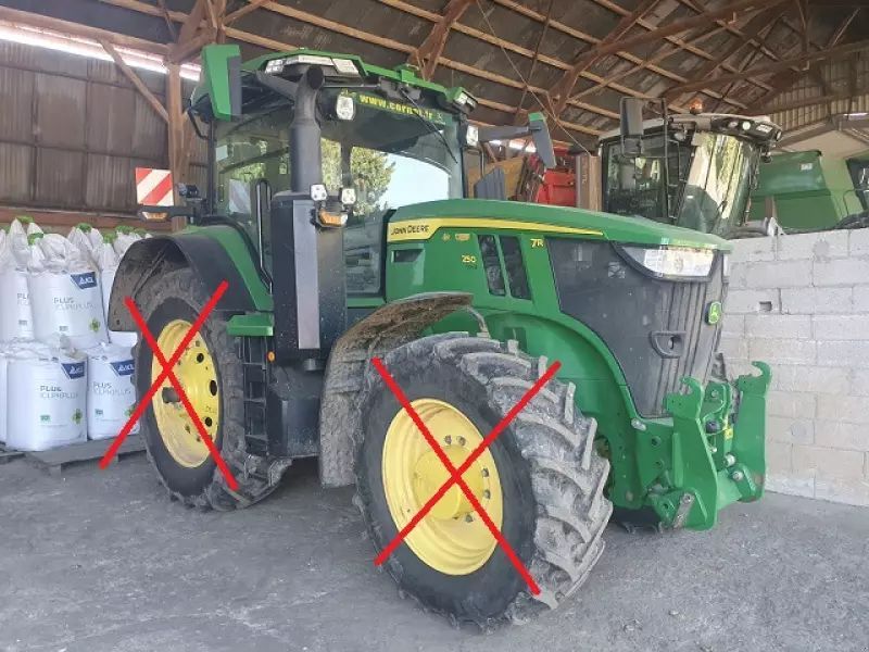 E-FARM: John Deere 7R 250 - Traktor - id JGT8L8F - 148.000 € - Baujahr: 2021 - Abgelesene Motorstunden: 2.782,Motorleistung (PS): 250,Frankreich