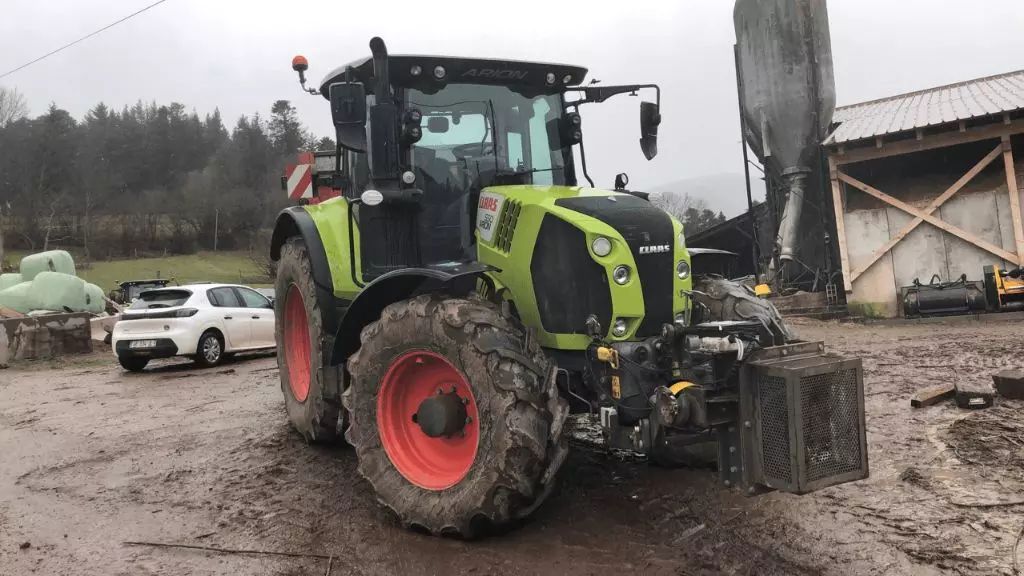 E-FARM: Claas Arion 550 - Tractor - id PYNVUZ3 - €84,900 - Year of construction: 2020 - Engine hours: 3,565,Engine power (HP): 165,France