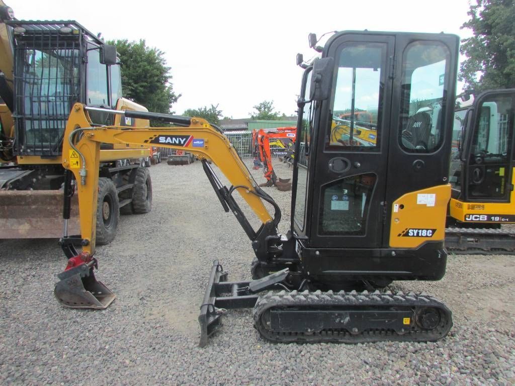 Sany sy 18 c minibagger 18.000 eur Mini kotrógép 18 000 EUR