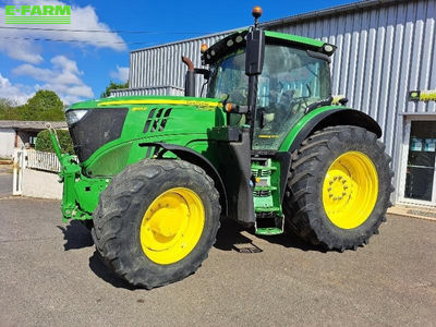 E-FARM: John Deere 6195 R - Tractor - id ZQMBUH7 - €115,000 - Year of construction: 2019 - Engine hours: 4,000,Engine power (HP): 195,France