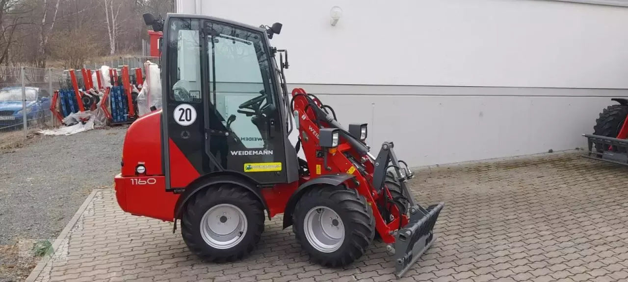 E-FARM: Weidemann 1160 - šarnyrinis krautuvas - id WR3SCBE - 36 590 € - Gamybos metai: 2023 - Variklio darbo valandos: 5,Variklio galia (AG): 24,Vokietija