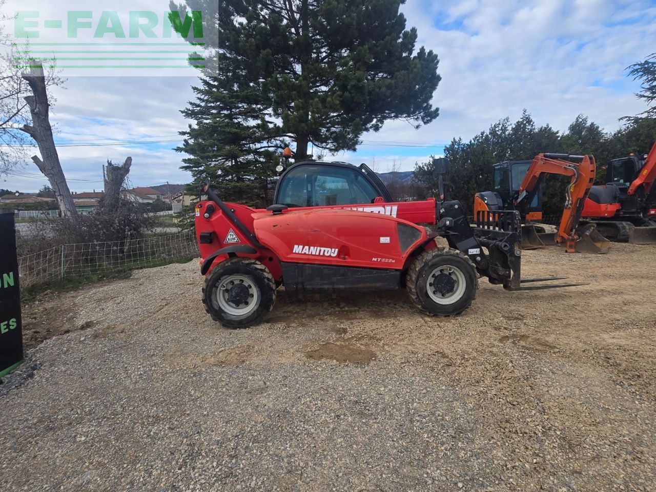 Manitou mt 625 h easy Teleszkópos rakodó 38 500 EUR